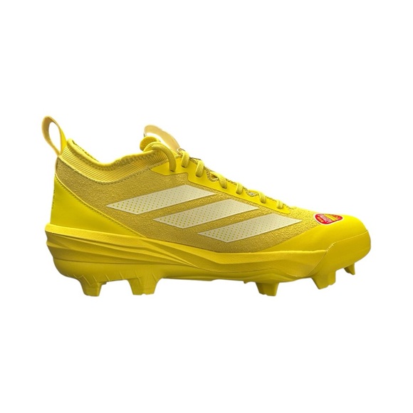 Size 11 Adidas Adizero Impact TPU 2.0 BSB SOMOS Baseball Cleats Yellow JS2980 - Picture 1 of 9